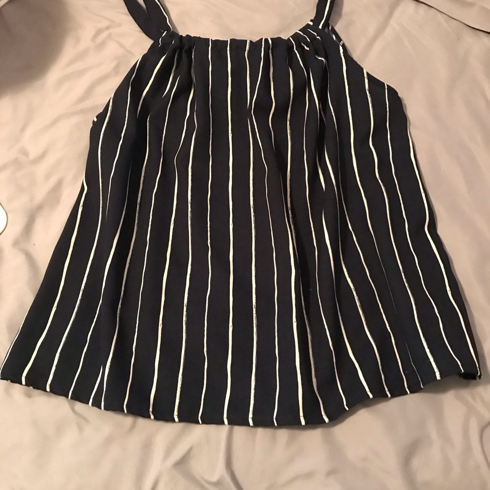 Flare tank top.